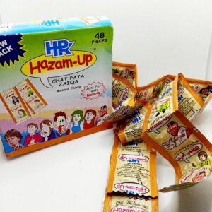 hazam up chat pata churan zaiqa candy box (48 pieces)