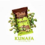 dubai kunafa chocolate with pistachio – pack of 25