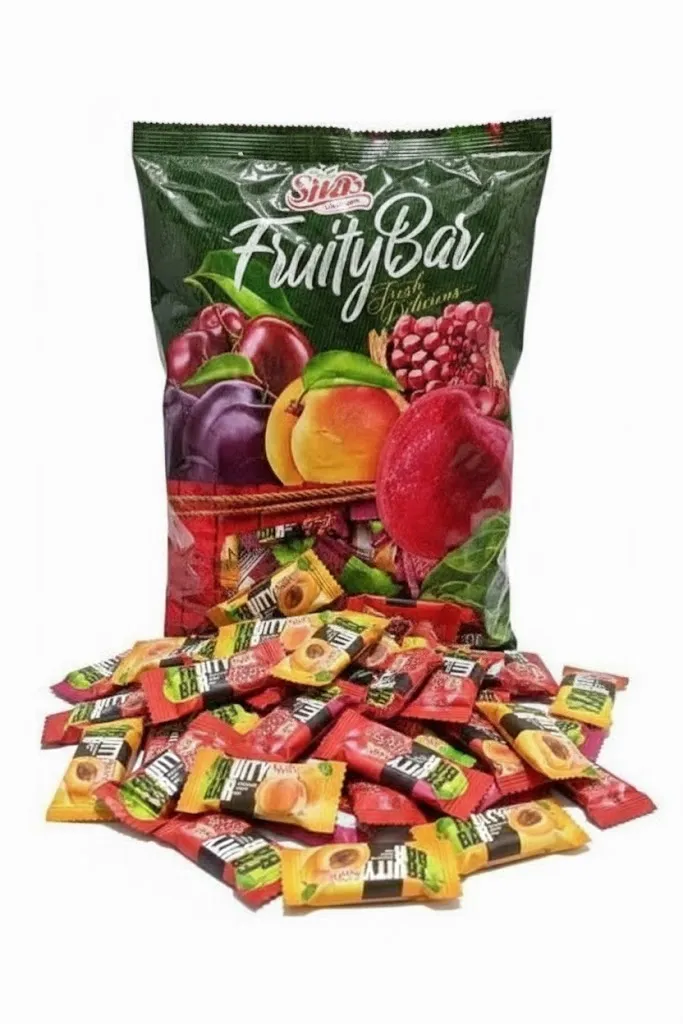 sivas fruity bar / 1 kg (90 to 95 pcs) fruity bar imli