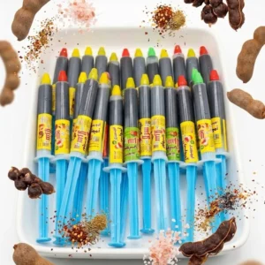 serla injection imli sauce 25 pcs box – tangy imli chatni pack