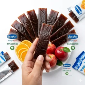 pack of 12 big liaghat fruity bar mix flavour lavashak ( 35g approx per pc)