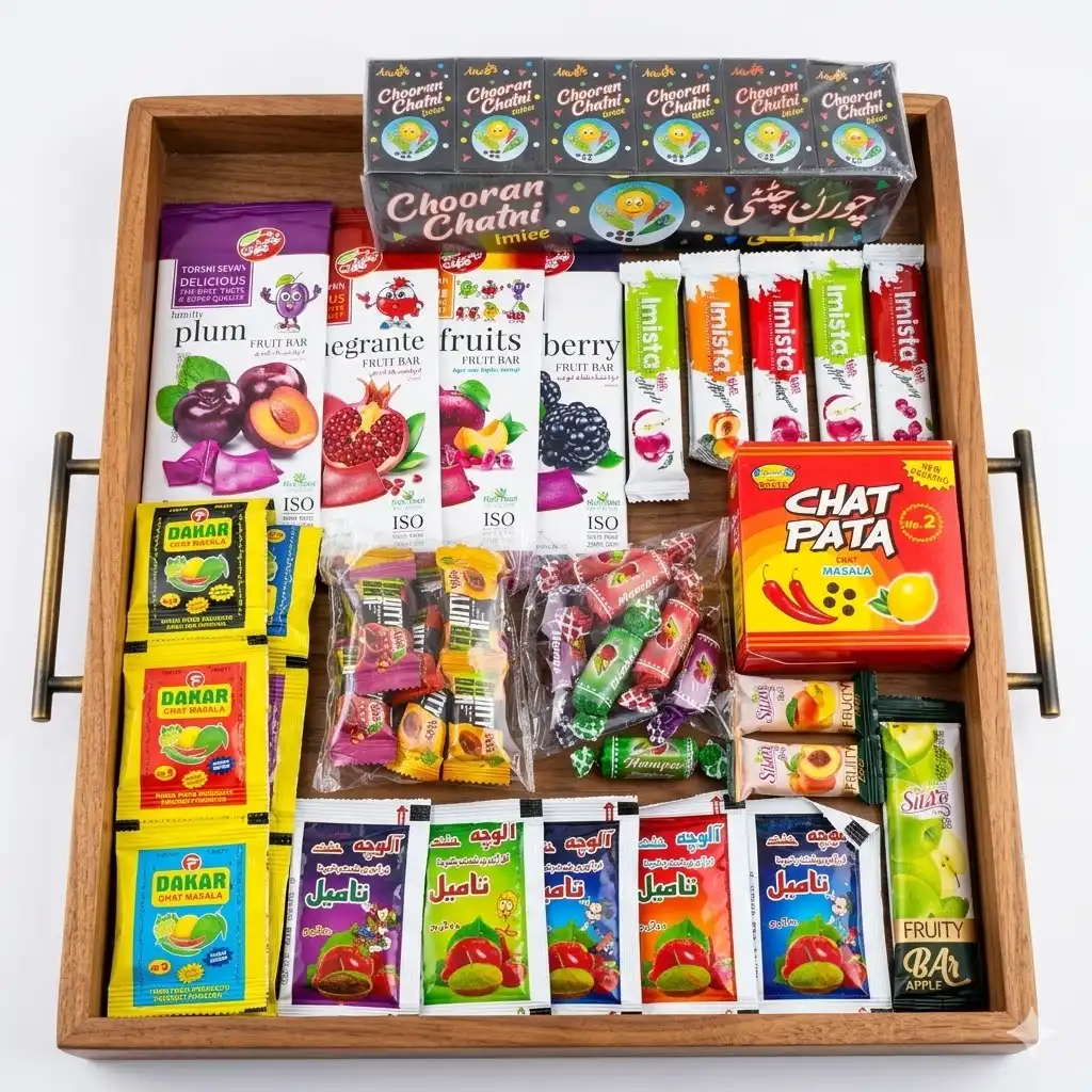 chatpati deal – churan chatni, lavashak, fruity bars & imli snack box