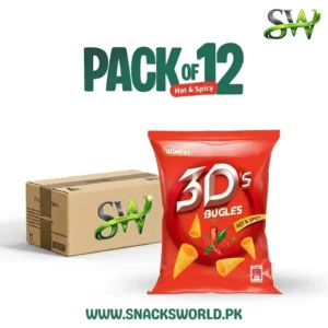 winner | 3d bugles hot & spicy 11gms pack of 12