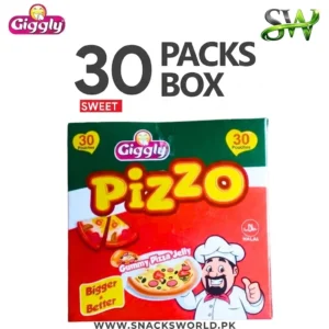 giggly | pizzo gummy jelly – (30 packs)