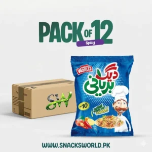 snack world | daig biryani pack of 12